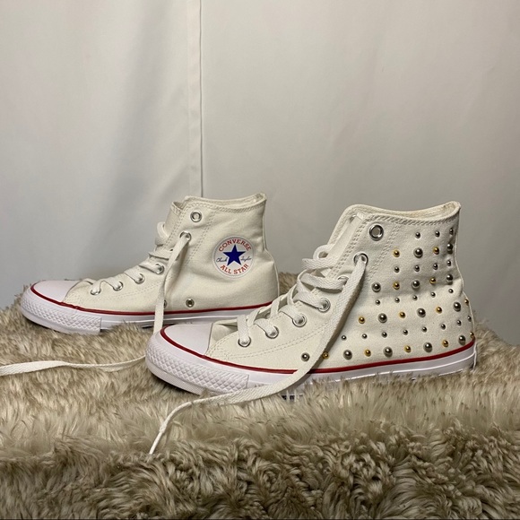 studded high tops